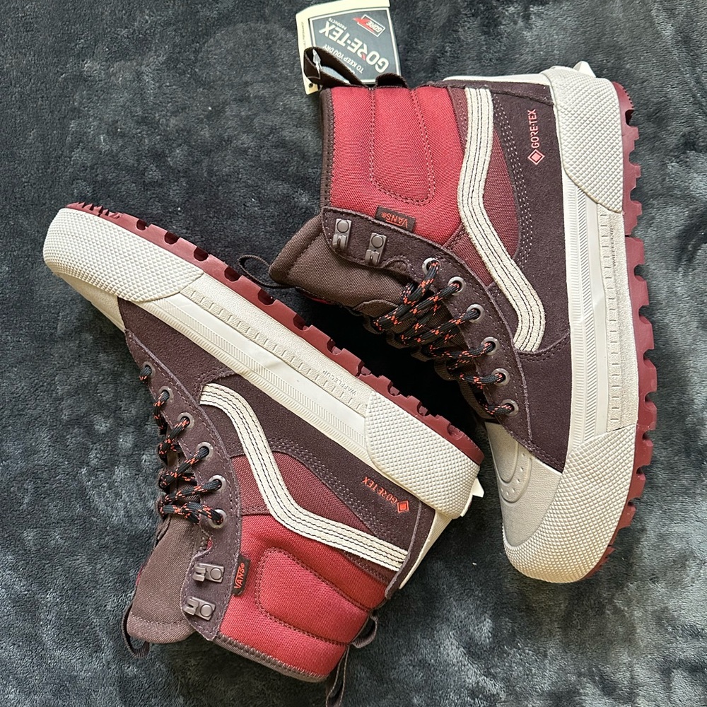 Vans Sk8-Hi Gore-Tex Insulated MTE 3 Bittersweet Choc Winter Shoe US 9m/10.5w